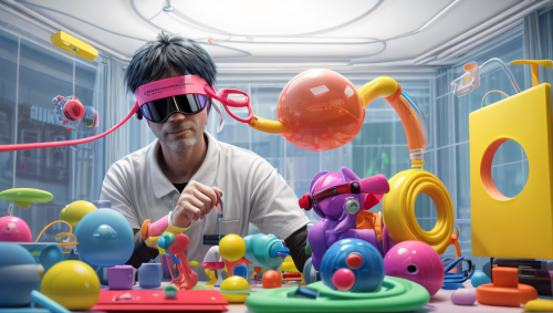 plasticine,cinema 4d,cleaning supplies,inflates soap bubbles,3d man,plastic arts,janitor,children toys,children's toys,ball pit,3d fantasy,playing room,toys,juggling club,plastic toy,toy store,anime 3d,water balloons,colorful balloons,digital compositing