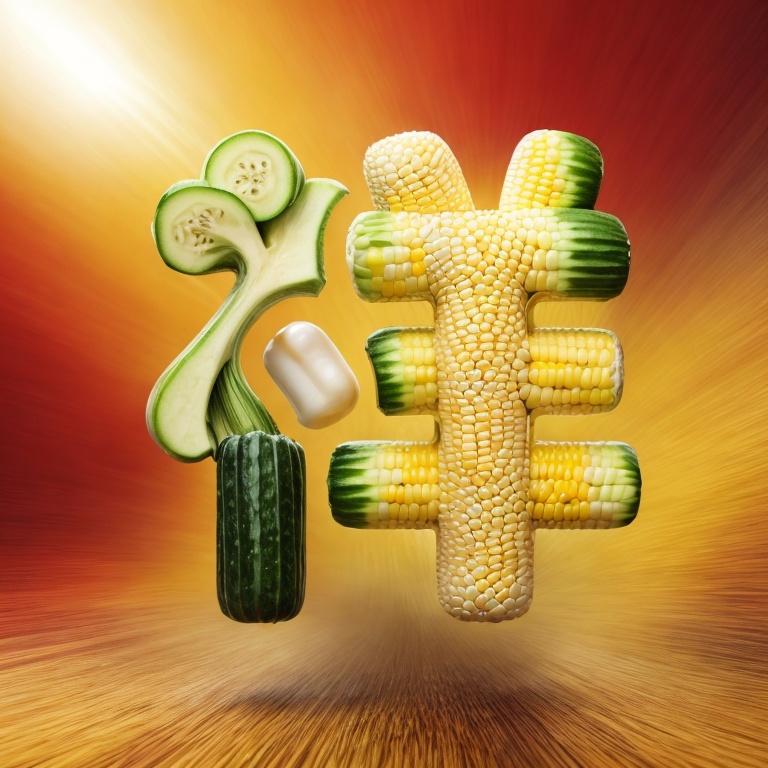 玉米，黄瓜，香蕉，红苹果,st pat cheese,cactus apples,courgette,st patrick's day icons,corn on the cob,celtic cross,frozen vegetables,irish potato candy,summer squash,sponges,cactus digital background,integrated f