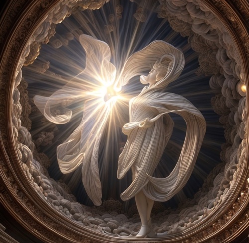 the angel with the veronica veil,christ star,pentecost,baroque angel,la nascita di venere,tanoura dance,nataraja,eucharistic,light bearer,angel playing the harp,the pillar of light,the annunciation,th