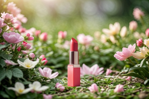 women's cosmetics,lipsticks,spring background,tulipa,flower background,tulip background,springtime background,tulipa tarda,natural cosmetics,lipstick,cosmetics,pink tulip,pink tulips,spring bloom,lip care,floral background,colors of spring,wild tulips,cosmetic brush,natural cosmetic