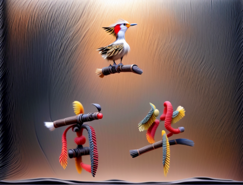鲜艳靓丽，融合真实，3D立体,colorful birds,birds on a branch,flying birds,birds on branch,birds on a wire,birds in flight,bird frame,birds flying,weathervane design,decoration bird,hummingbirds,key birds,bird flig
