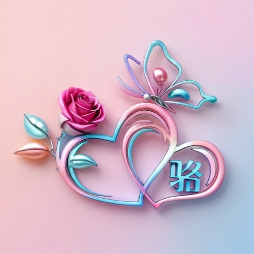 粉色蓝色渐变，七彩珍珠项链，玉石字体突出，玫瑰花，3d，发光,heart background,neon valentine hearts,tiktok icon,dribbble,dribbble logo,flowers png,heart icon,valentine frame clip art,valentine clip art,hearts 3,heart shape frame,d